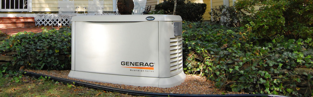 generac guardian series automatic generator installed